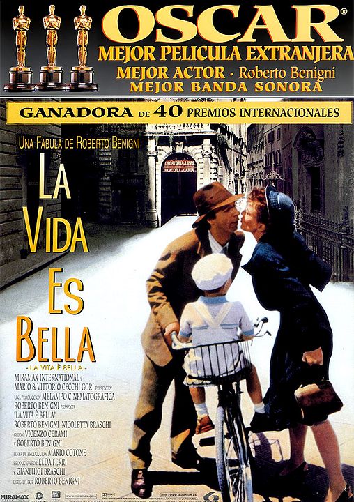 La vida es bella : Póster