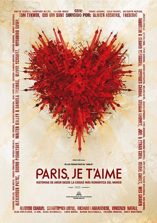 Paris, je t'aime : Póster