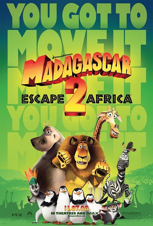 Madagascar 2 : Póster