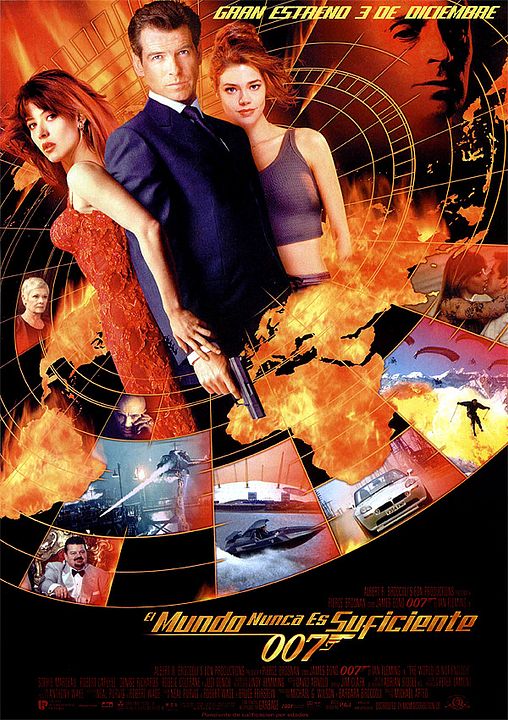 007: El mundo nunca es suficiente : Póster