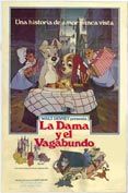 La dama y el vagabundo : Póster