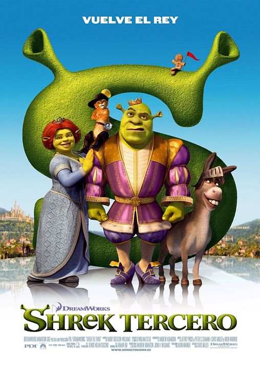 Shrek Tercero : Póster