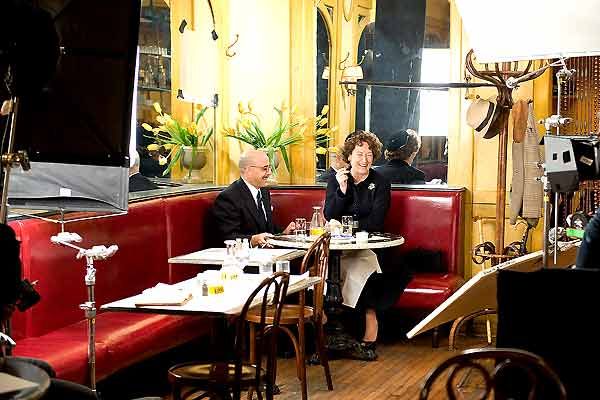 Julie y Julia : Foto Stanley Tucci, Nora Ephron, Meryl Streep
