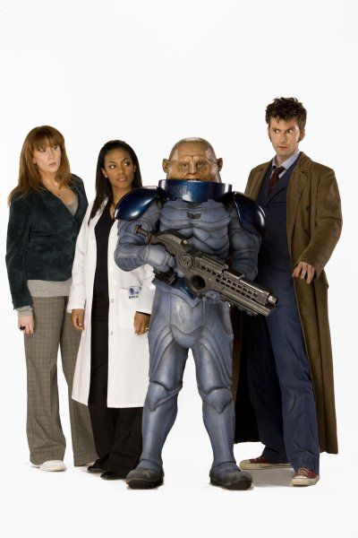 Foto Catherine Tate, Freema Agyeman, David Tennant