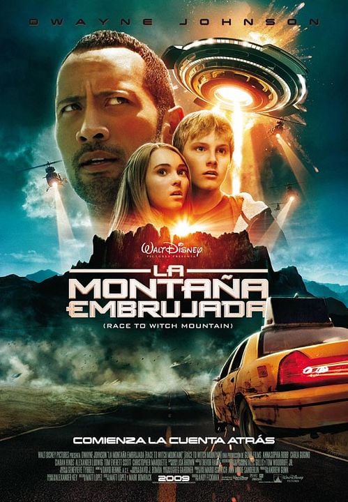 La montaña embrujada : Póster