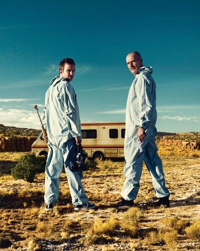 Foto Aaron Paul, Bryan Cranston