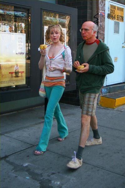 Así pasa cuando sucede : Foto Evan Rachel Wood, Larry David