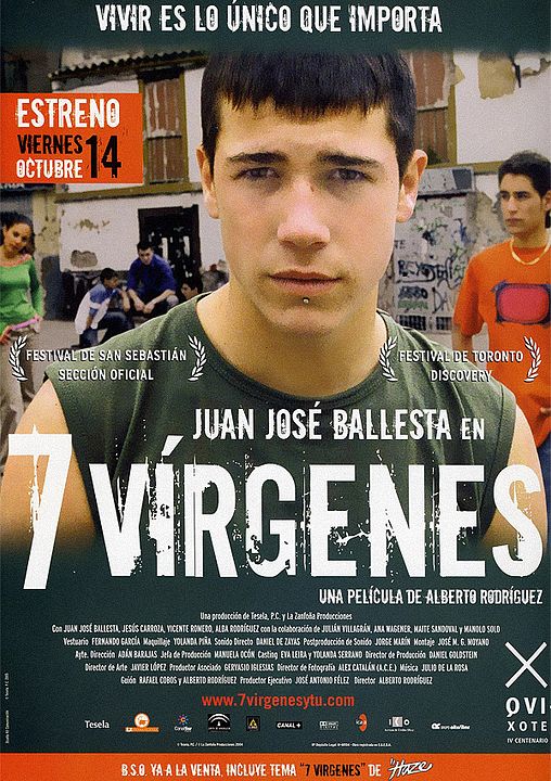 7 Vírgenes : Póster