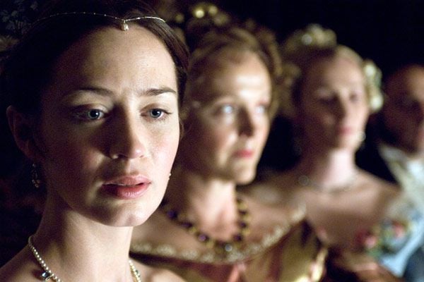 La reina joven : Foto Miranda Richardson, Emily Blunt