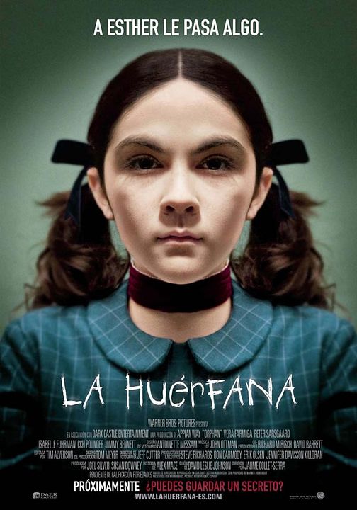 La huérfana : Póster