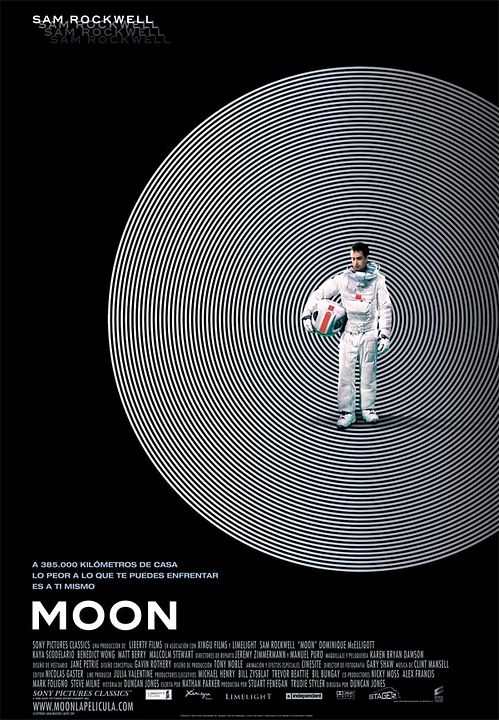 En la luna : Póster