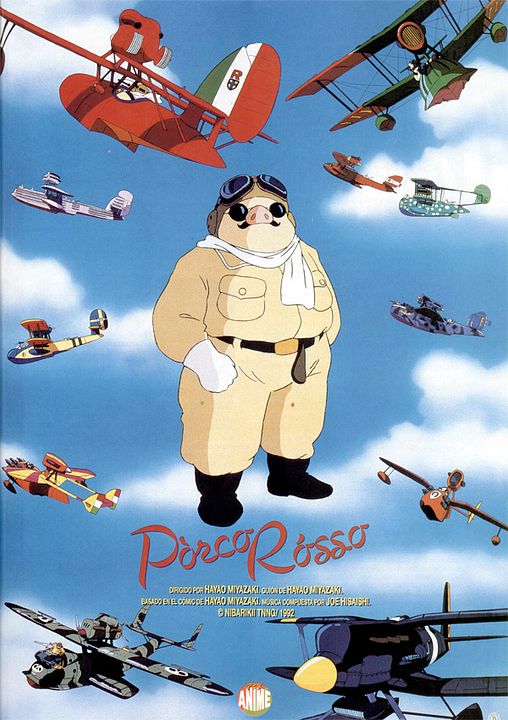 Porco Rosso : Póster