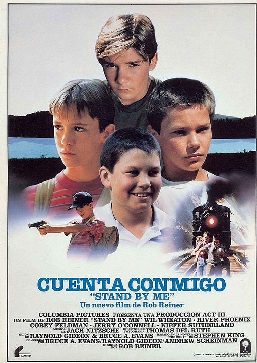Cuenta conmigo : Póster