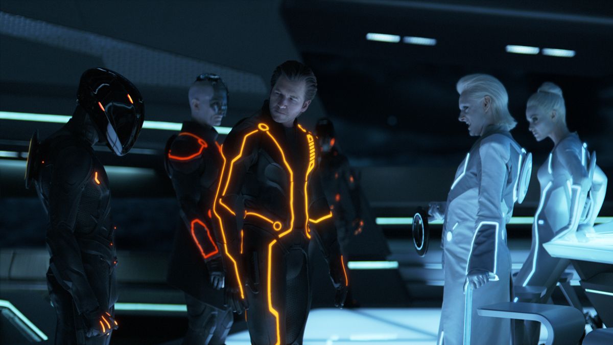 Tron: El legado : Foto Jeff Bridges, Beau Garrett, Joseph Kosinski, Michael Sheen