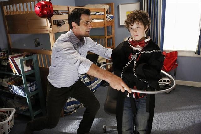 Modern Family : Foto Ty Burrell, Nolan Gould