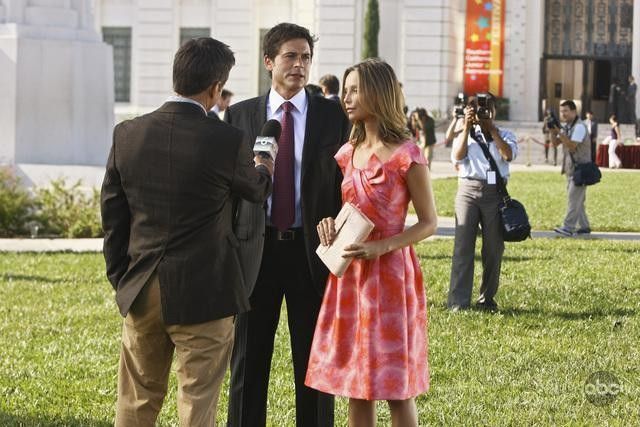 Foto Calista Flockhart, Rob Lowe