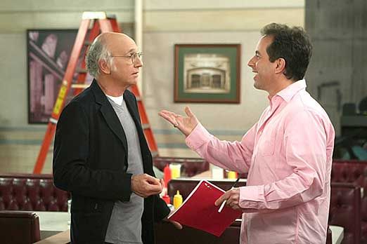 Foto Jerry Seinfeld, Larry David