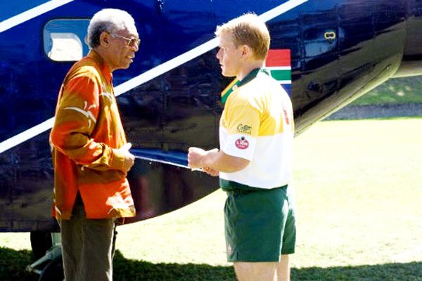 Invictus : Foto Morgan Freeman, Matt Damon