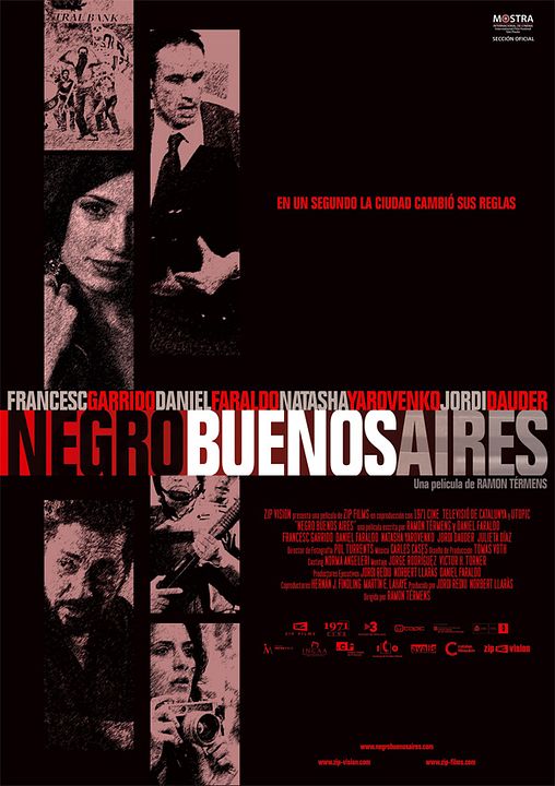 Negro Buenos Aires : Póster