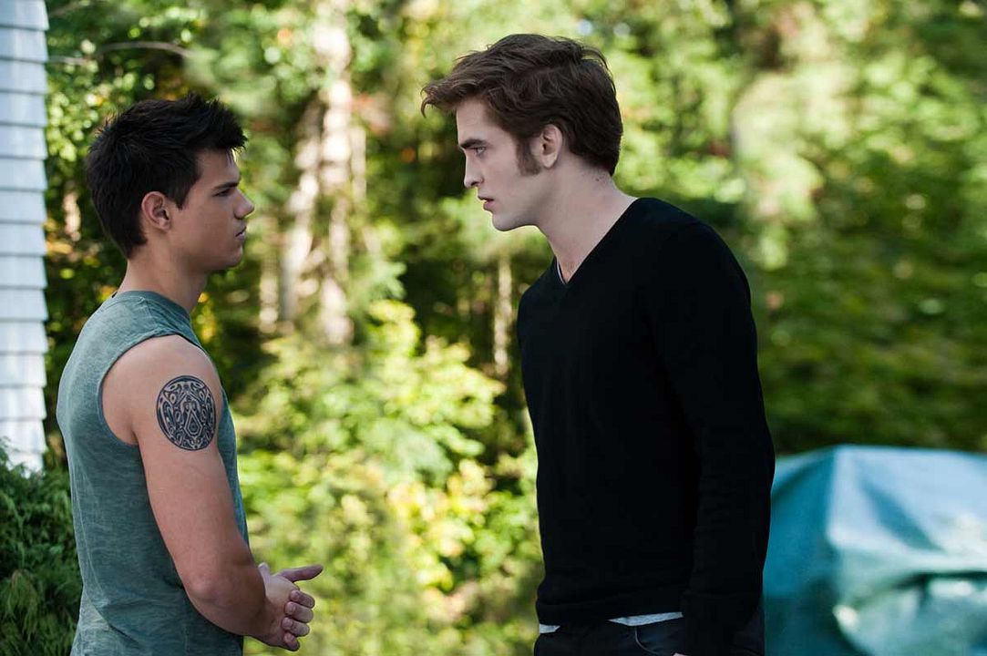 La Saga Crepúsculo: Eclipse : Foto Robert Pattinson, Taylor Lautner