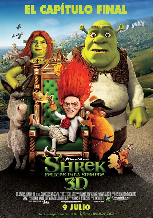 Shrek para siempre : Póster