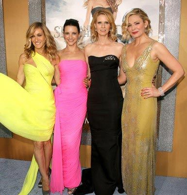 Sex and the City 2 : Foto Kristin Davis, Sarah Jessica Parker, Cynthia Nixon