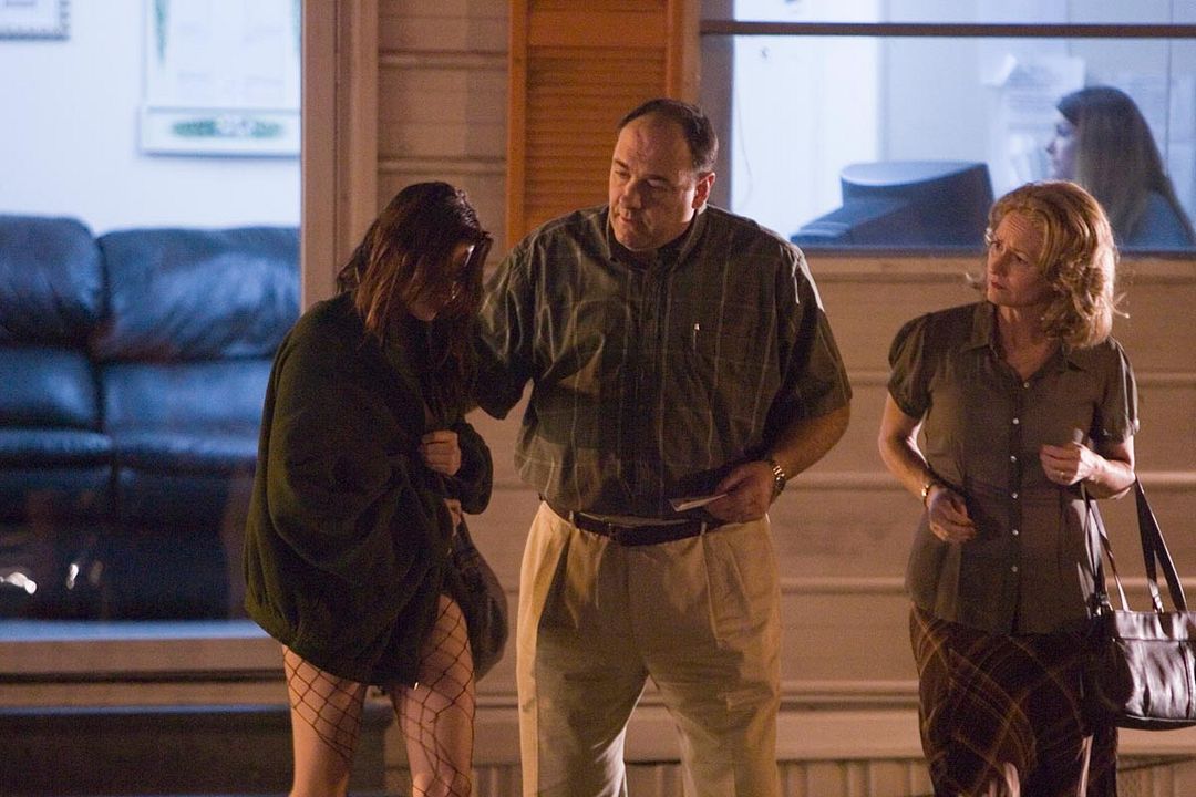 Foto James Gandolfini, Jake Scott, Kristen Stewart, Melissa Leo
