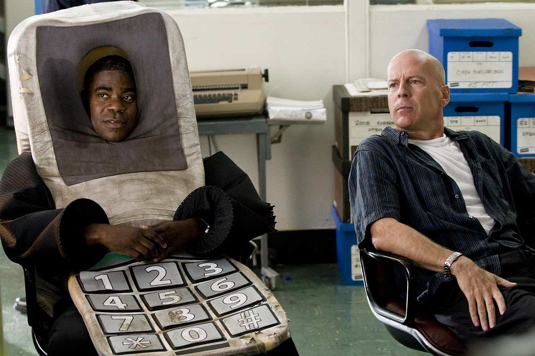 Dos inútiles en patrulla : Foto Kevin Smith, Bruce Willis, Tracy Morgan