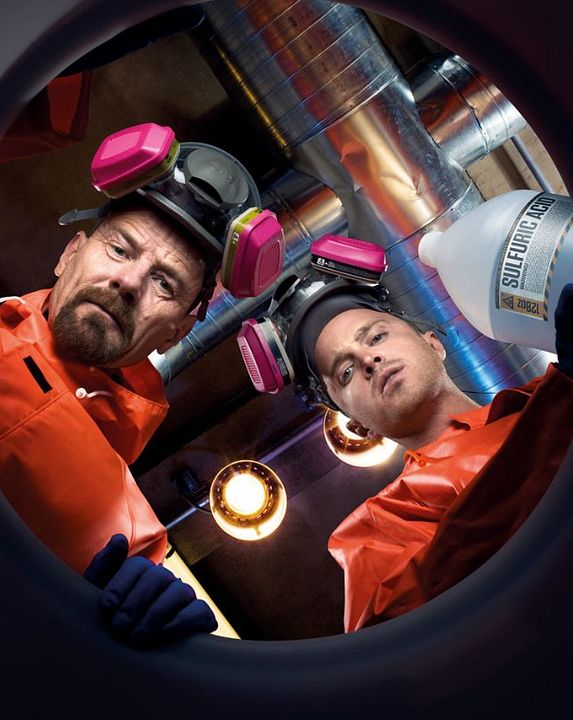 Foto Aaron Paul, Bryan Cranston