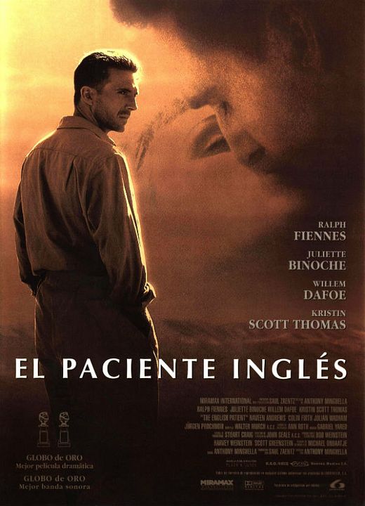 El paciente inglés : Póster