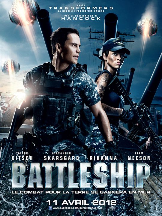 Battleship: Batalla Naval : Póster