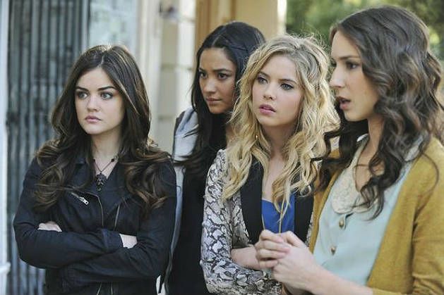 Pretty Little Liars : Foto Ashley Benson, Troian Bellisario, Lucy Hale, Shay Mitchell