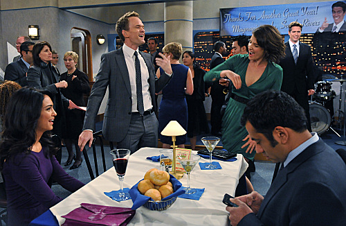 How I met your mother : Foto Cobie Smulders, Nazanin Boniadi, Neil Patrick Harris, Kal Penn