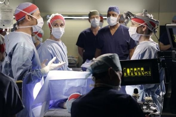 Grey's Anatomy : Póster Jessica Capshaw, James Pickens Jr., Justin Chambers (I), Kevin McKidd