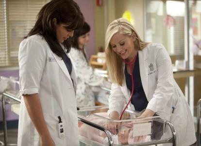 Grey's Anatomy : Póster Sara Ramirez, Jessica Capshaw