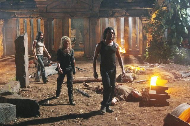 Foto Evangeline Lilly, Naveen Andrews