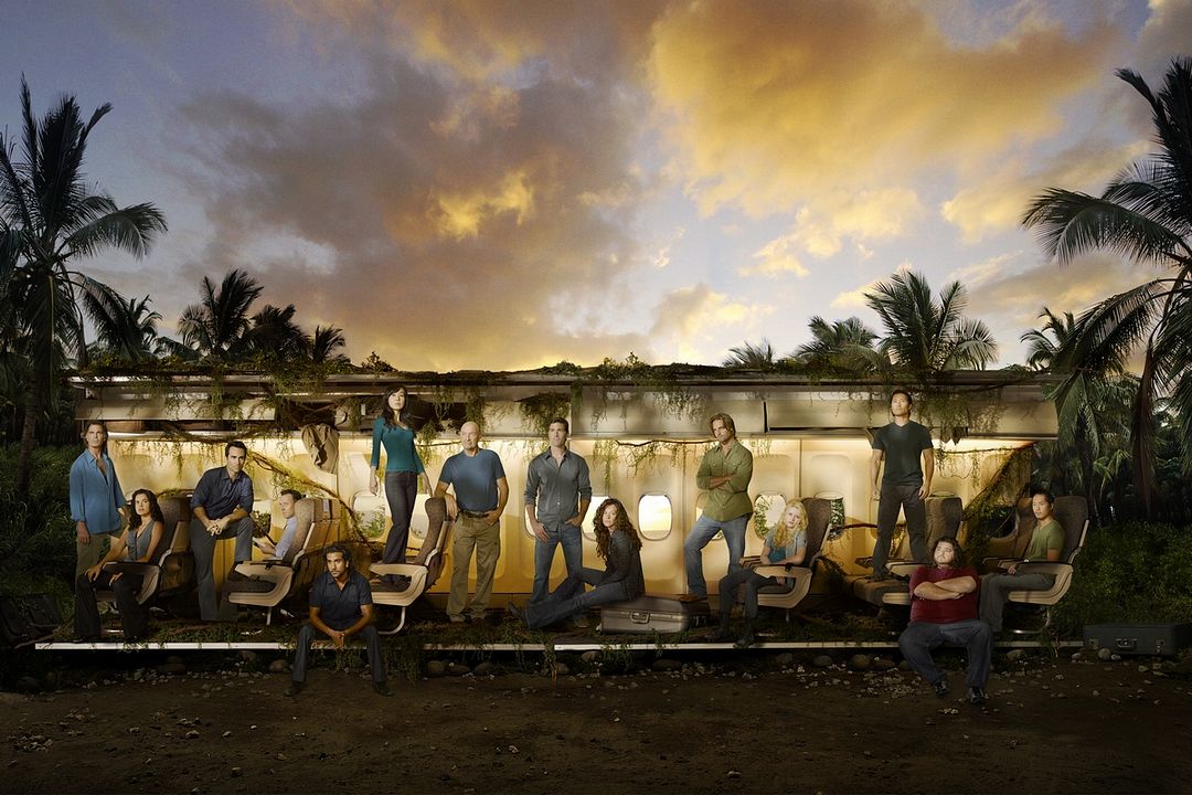 Foto Evangeline Lilly, Daniel Dae Kim, Yunjin Kim, Naveen Andrews, Jeff Fahey, Ken Leung, Néstor Carbonell