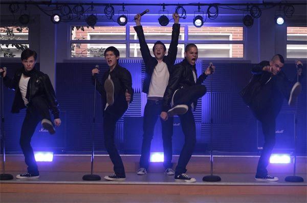 Foto Cory Monteith, Chris Colfer, Mark Salling