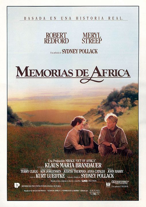 Cartel de la película África mía - Foto 25 por un total de 25 ...