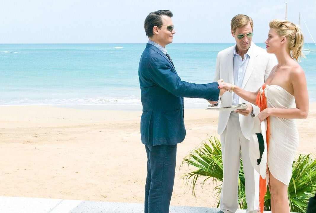 Diario de un seductor : Foto Johnny Depp, Amber Heard, Aaron Eckhart