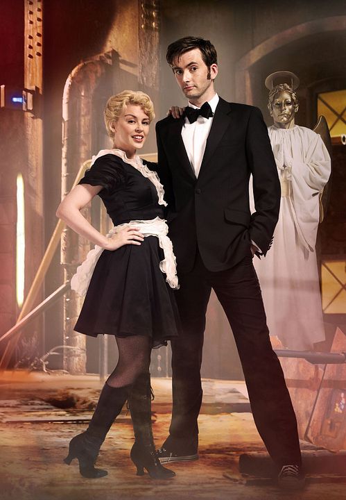 Doctor Who : Foto David Tennant, Kylie Minogue