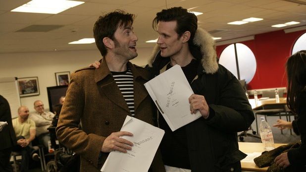 Foto Matt Smith (XI), David Tennant