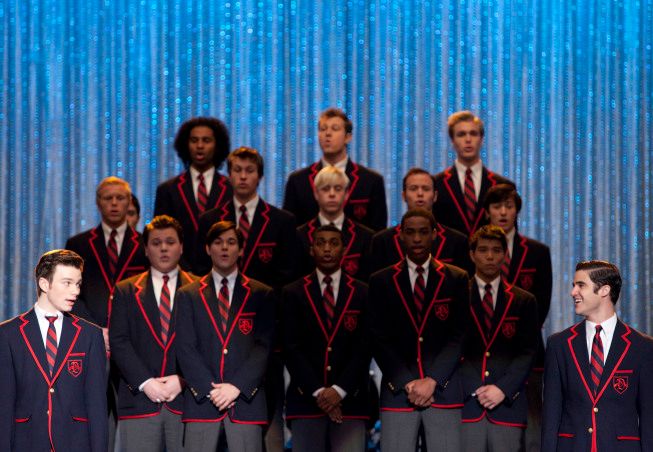 Glee : Foto Chris Colfer, Darren Criss