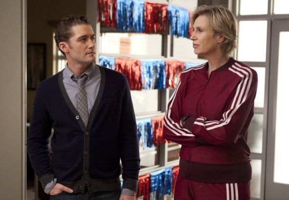 Glee : Foto Matthew Morrison, Jane Lynch