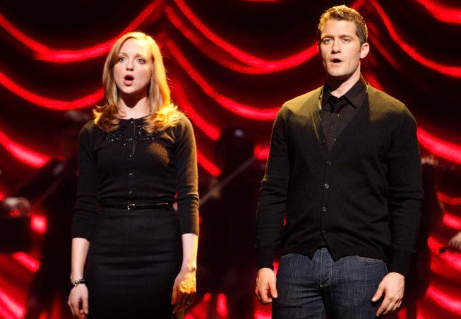 Glee : Foto Jayma Mays, Matthew Morrison