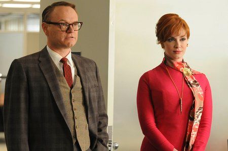 Foto Christina Hendricks, Jared Harris