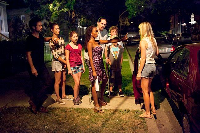 Foto Steve Howey, Emmy Rossum, Jeremy Allen White