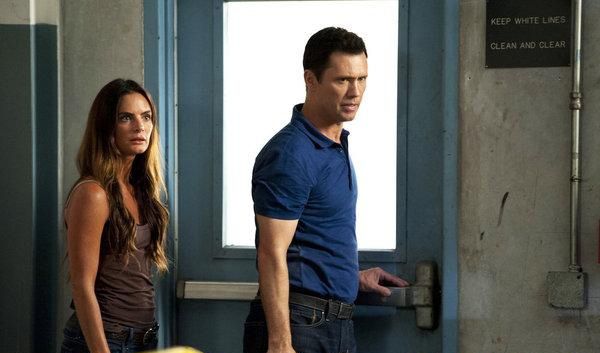 Foto Gabrielle Anwar, Jeffrey Donovan