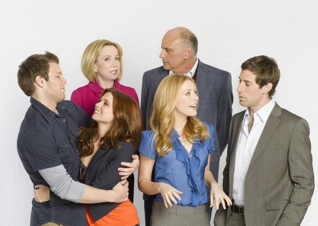 Foto Debra Jo Rupp, JoAnna Garcia Swisher, Jake Lacy