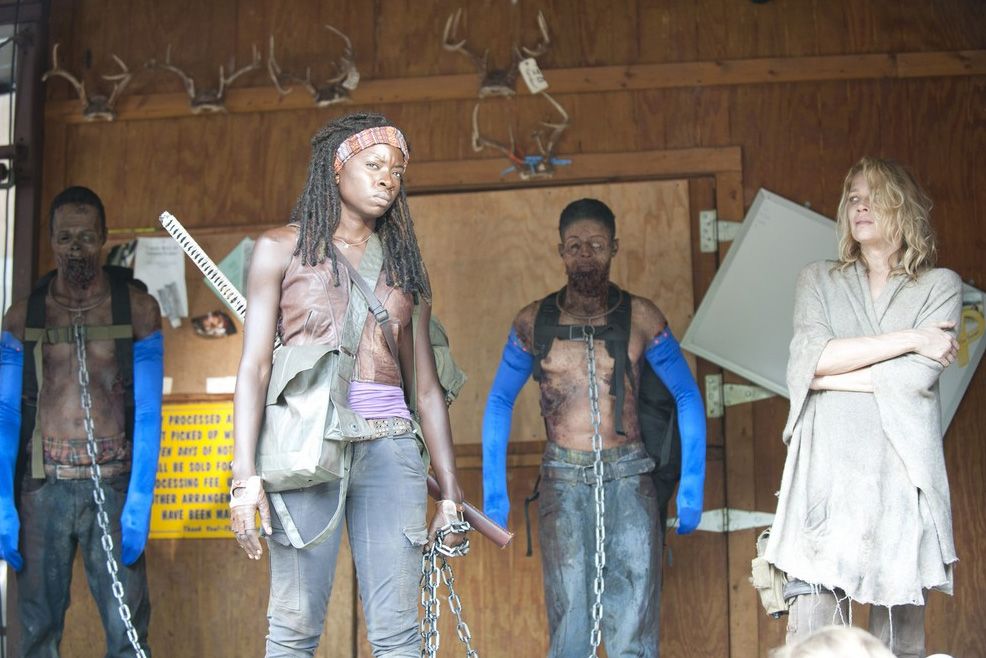 The Walking Dead : Foto Danai Gurira, Laurie Holden